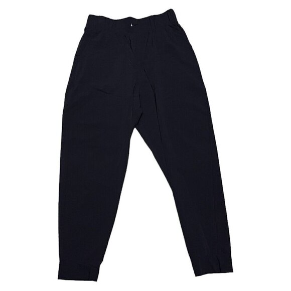 Nike Running Yoga Lightweight Workout Gym Black Jogger Leggings Pants Medium - Picture 1 of 4